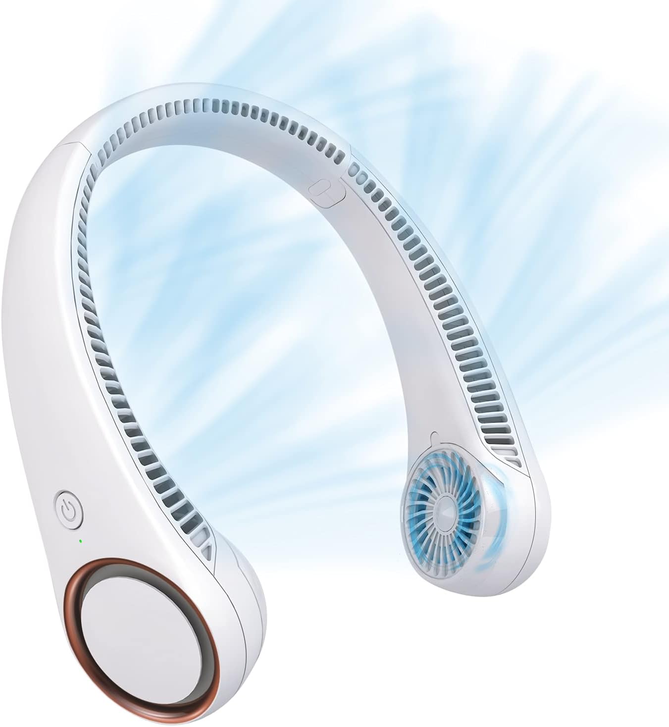 CIVPOWER Portable Neck Fan, White