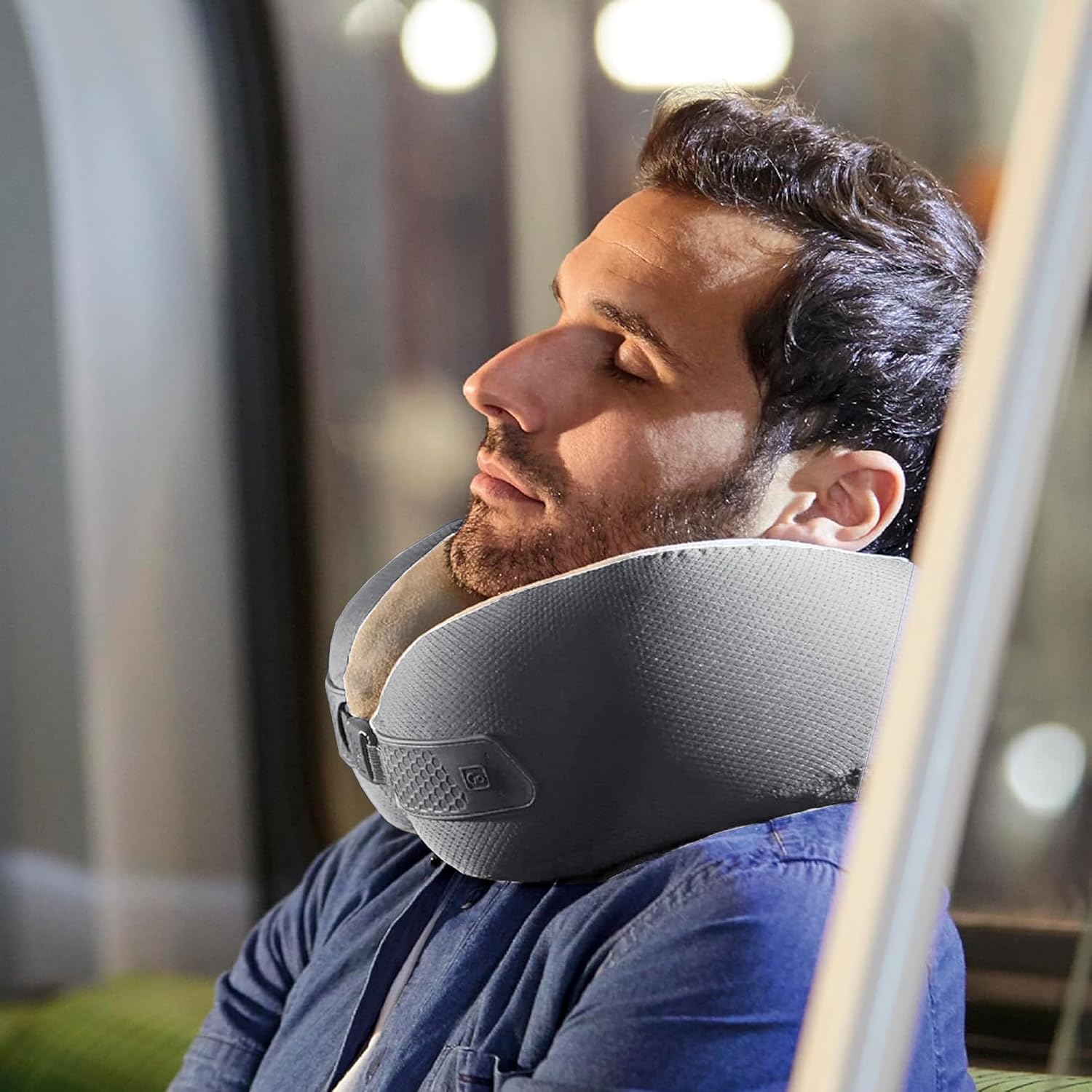 Go Travel American Dreamer, Deluxe Travel Pillow, Memory Foam Neck Pillow — view 2