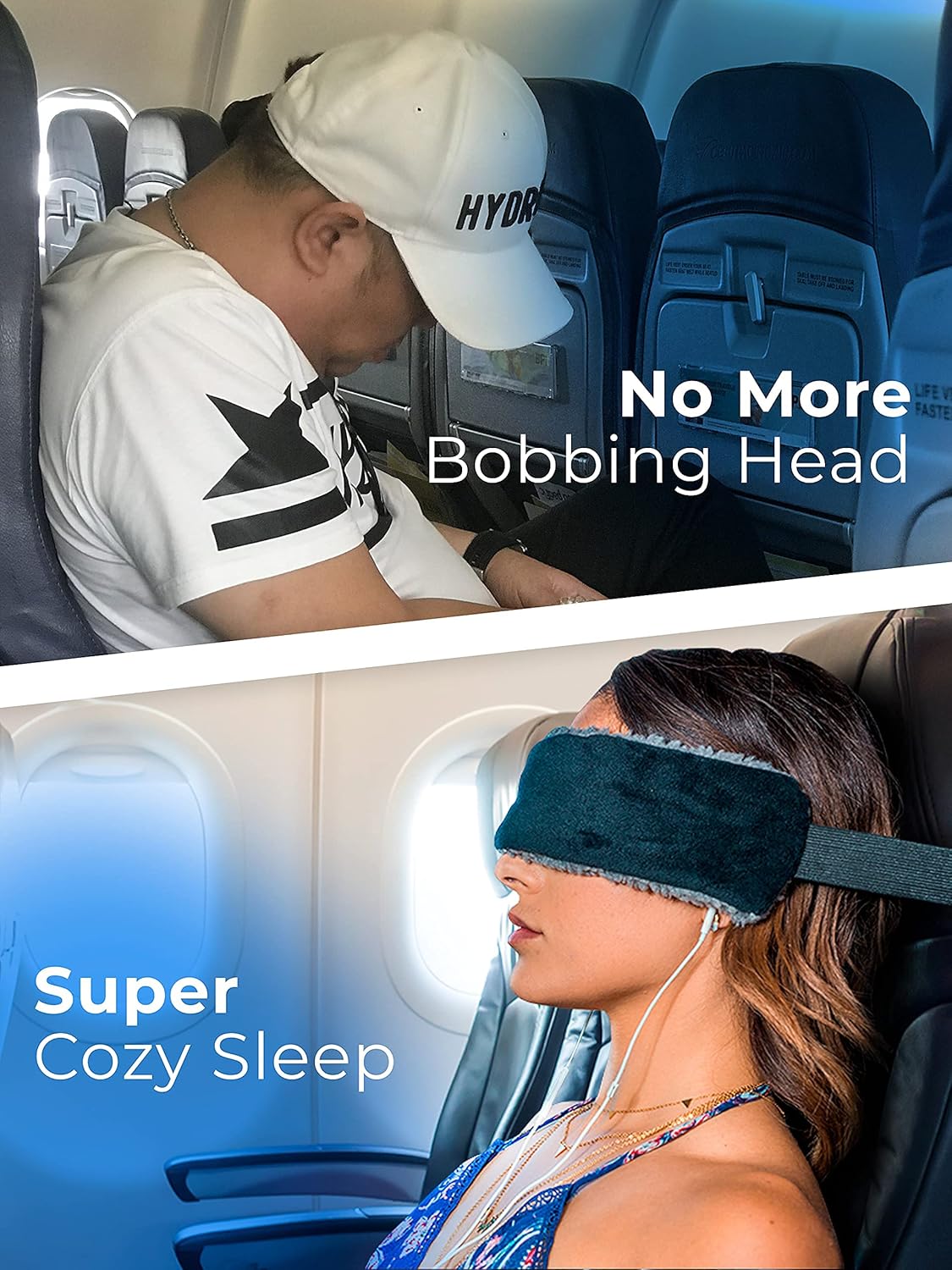 SeatSleeper Travel Pillow Alternative Stops Bobbing — view 2